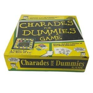 Charades for Dummies Game (Sealed) 1998 New In Box